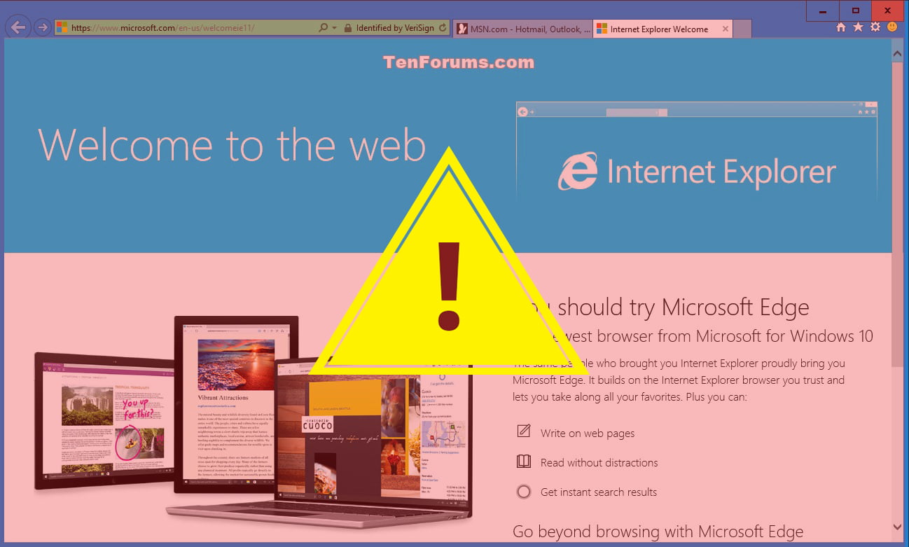 Users Of Internet Explorer Browser In Apac Are Open Targets For